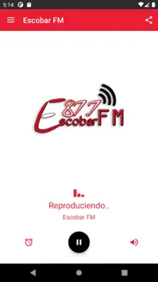 Radio Escobar 87.7 FM android App screenshot 4